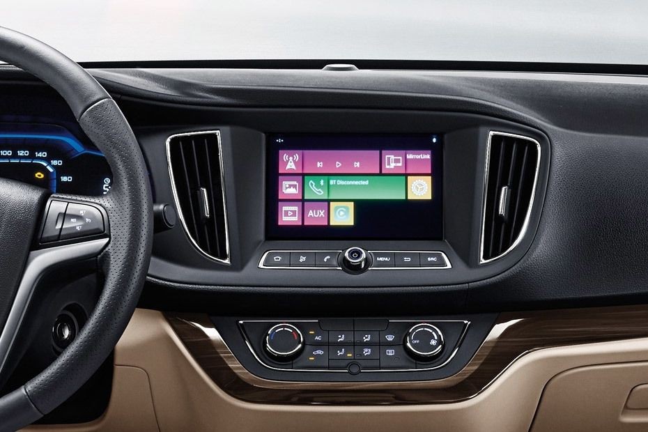 Front AC Controls of MG 360