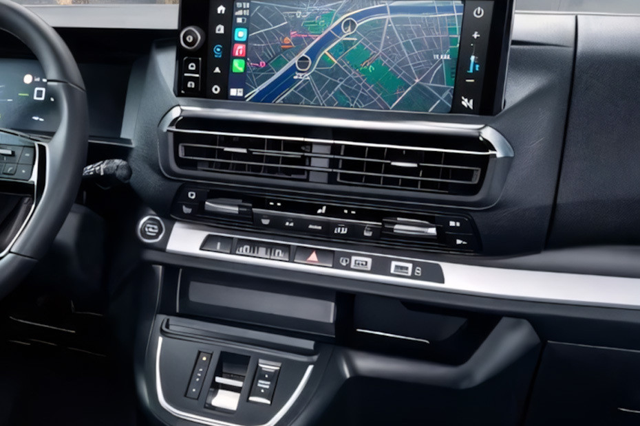 Front AC Controls of Citroen SpaceTourer