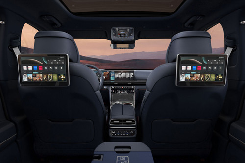 Rear Seat Entertainment of Genesis GV80 Coupe