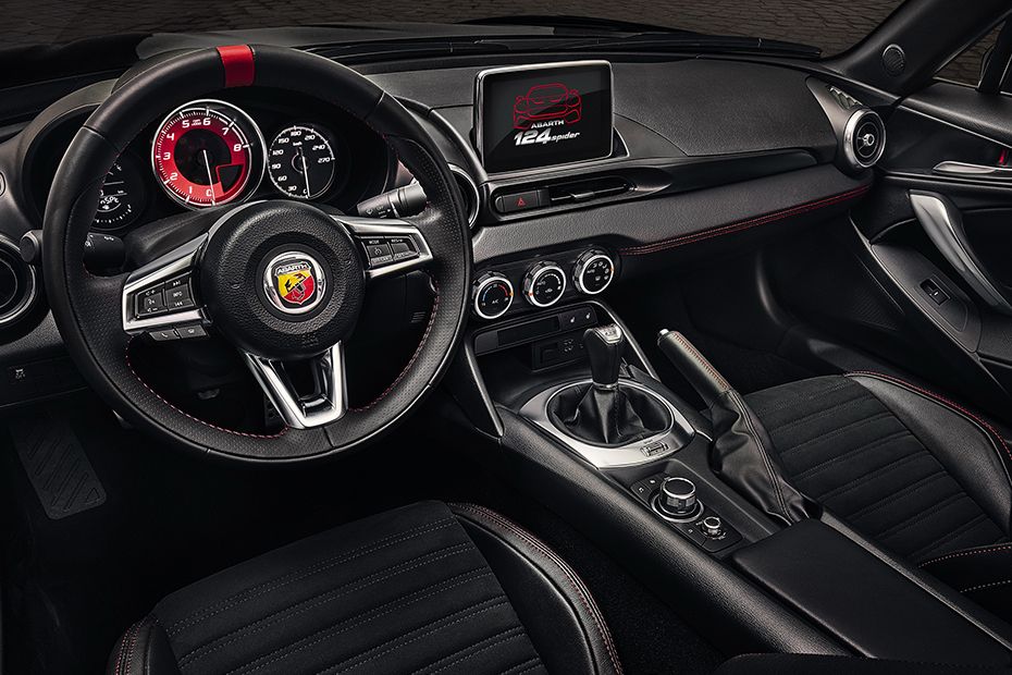 Dashboard View of 124 Spider