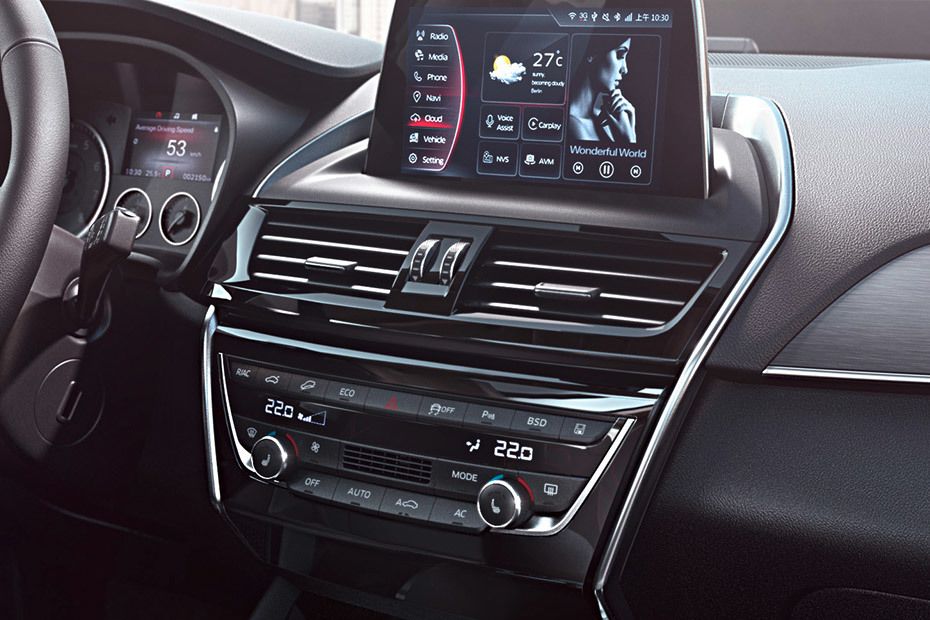 Side AC Controls of Borgward BX5