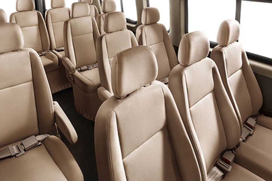 Maxus V80 Front And Rear Seats Together