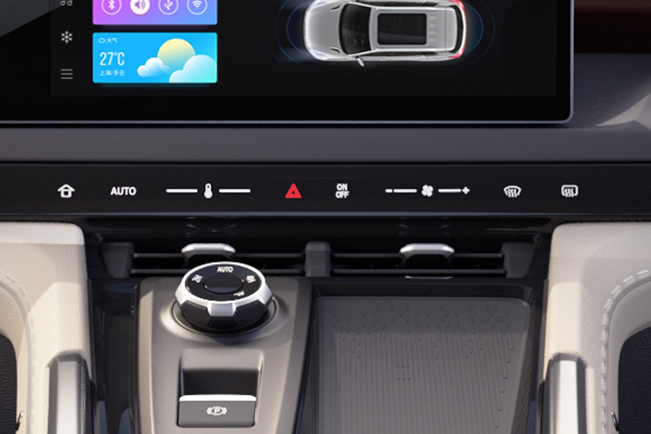 Front AC Controls of Maxus T90
