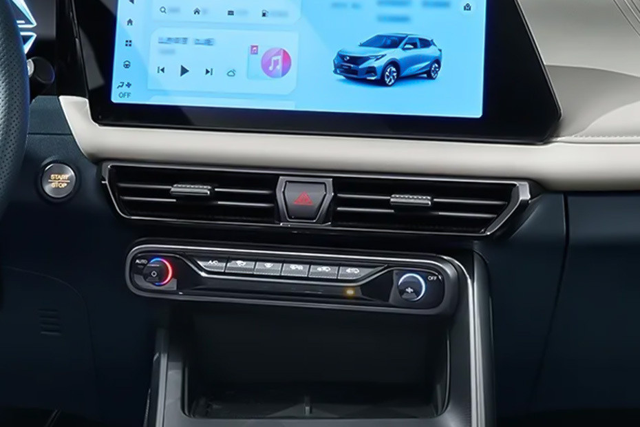 Front AC Controls of GAC GS3 EMZOOM