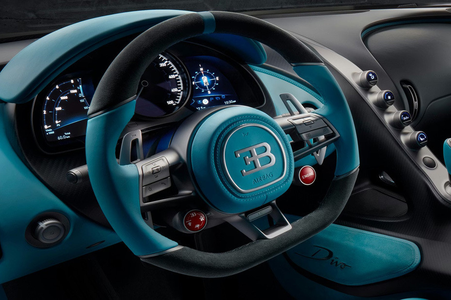 Bugatti Divo Steering Wheel