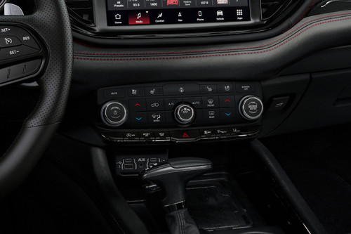 Front AC Controls of Dodge Durango 2026
