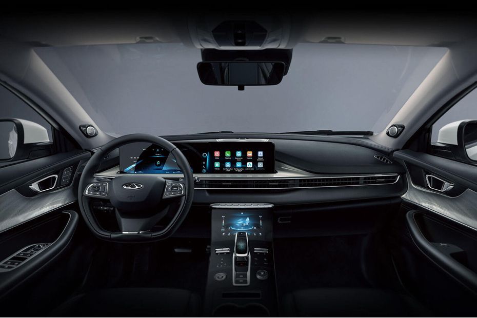Dashboard View of  Tiggo 8 Pro
