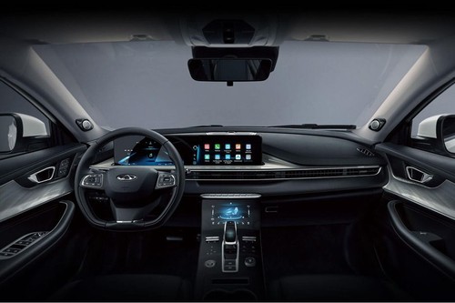 Dashboard View of  Tiggo 8 Pro