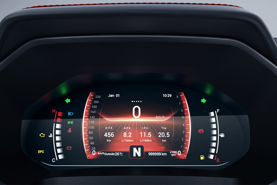 Tiggo 4 Pro TachoMeter