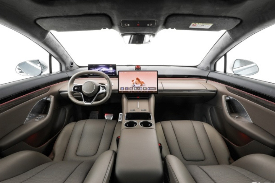 Dashboard View of Luxeed R7