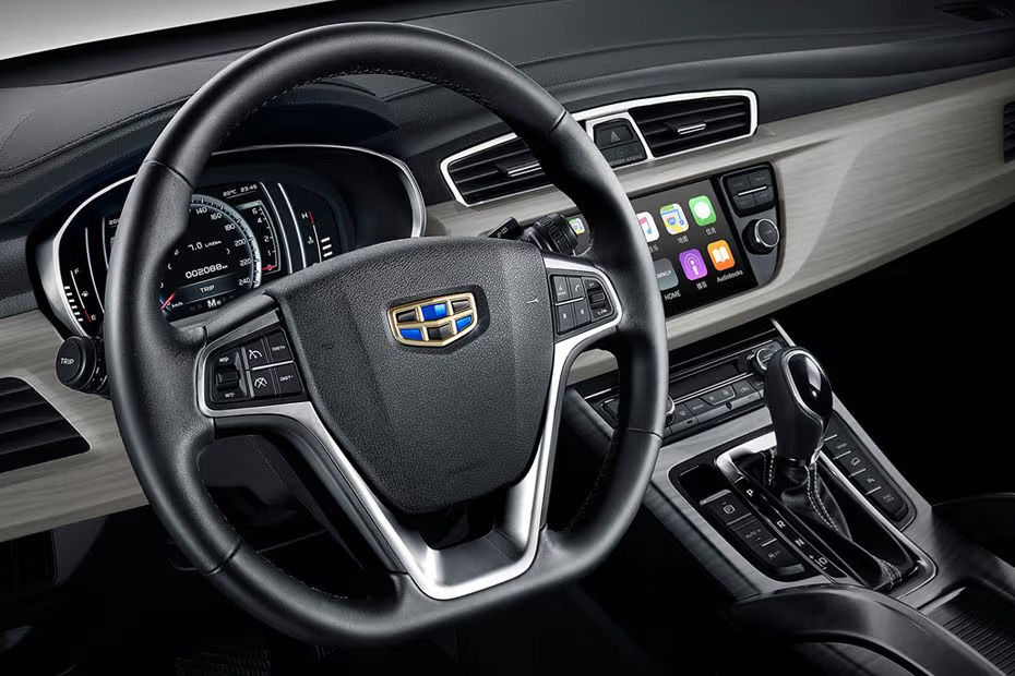 Dashboard View of Emgrand X7 Sport