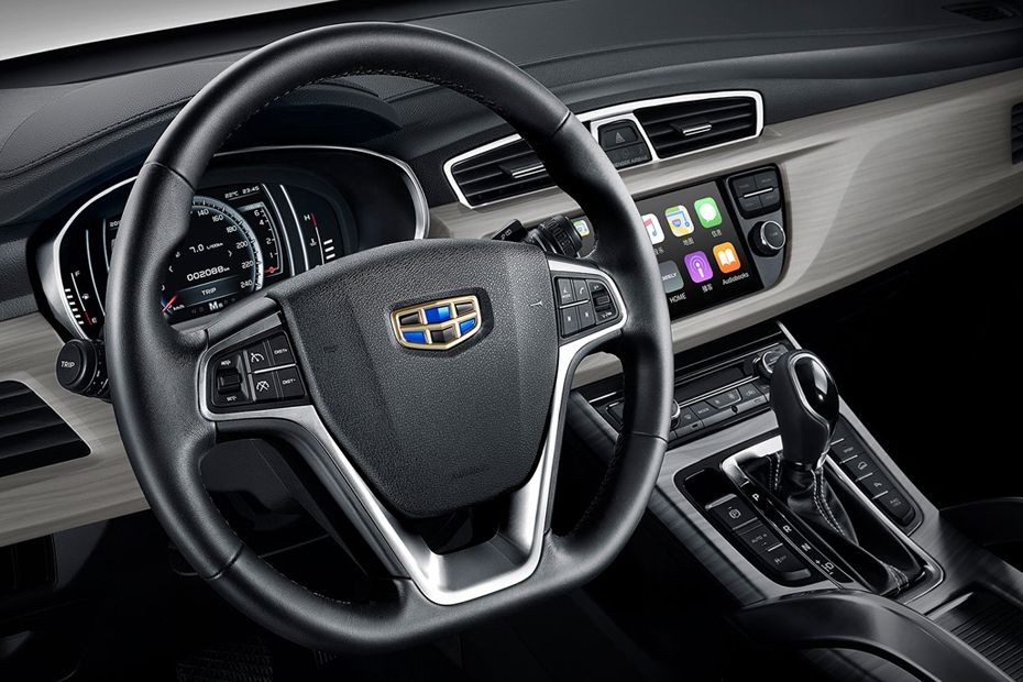 Dashboard View of Emgrand X7 Sport