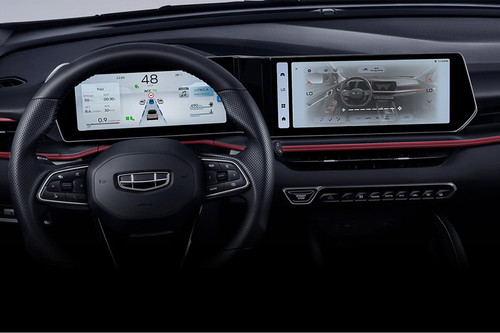Dashboard View of Coolray (2023-2024)