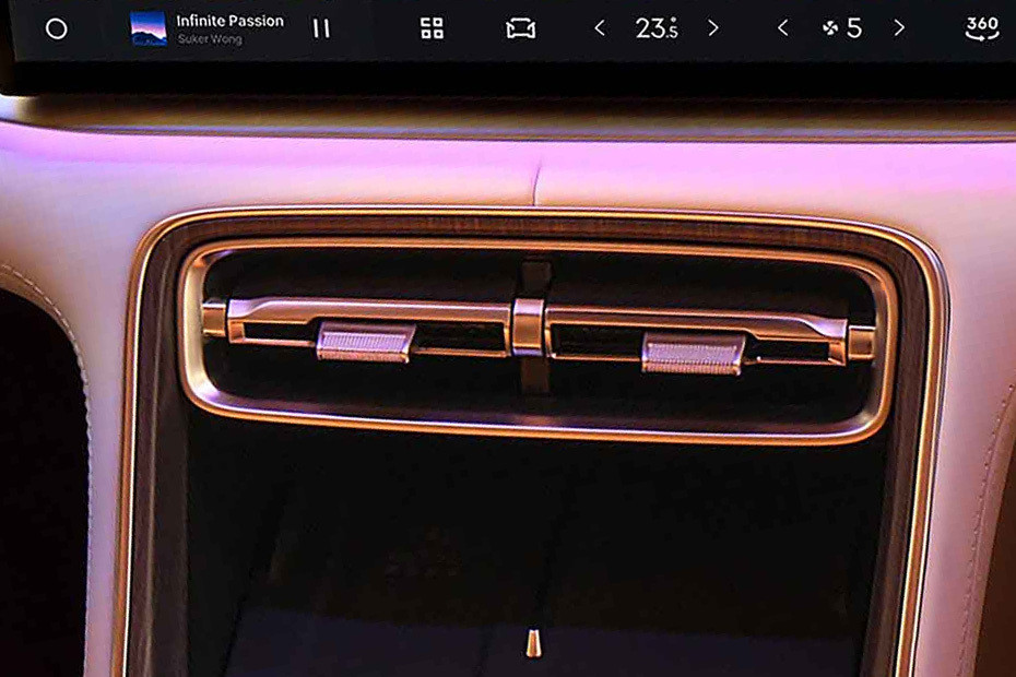 Front AC Controls of Geely Galaxy A7 EM-i PHEV