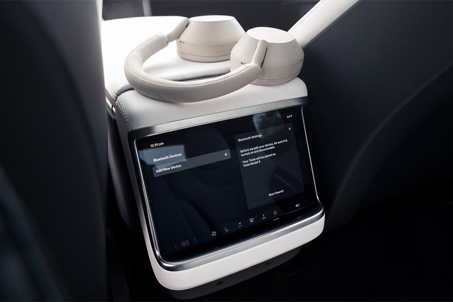 Model S Rear AC Controls