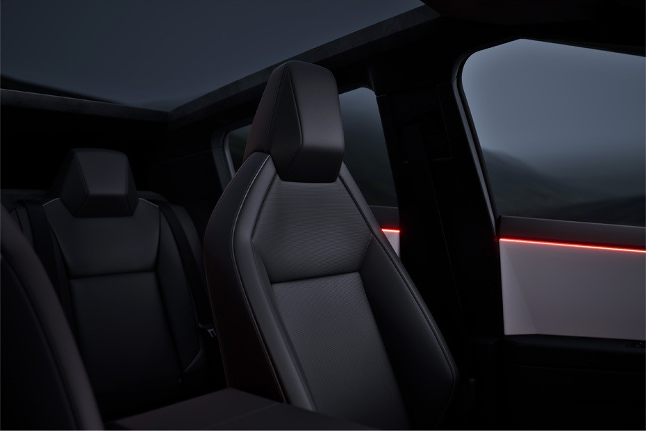 Cybertruck Front Seats