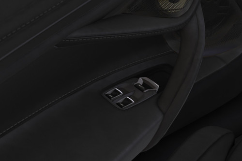 McLaren 750S Drivers Side In Side Door Controls