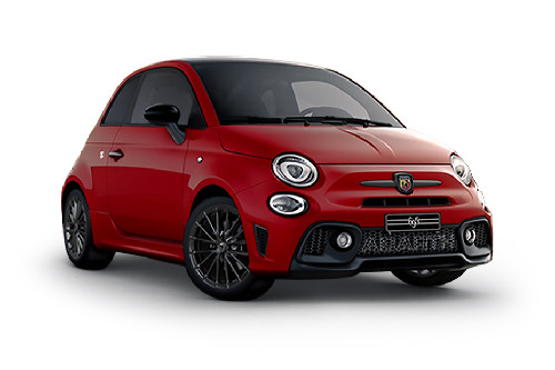 Abarth Red With Black Roof