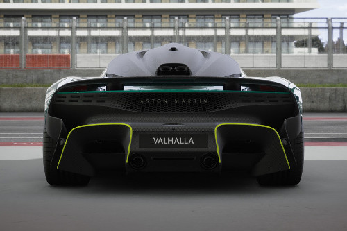 Full Rear View of Aston Martin Valhalla