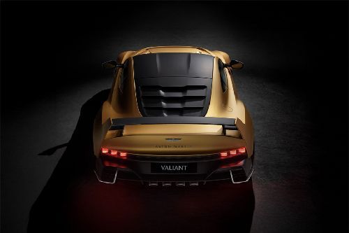 Full Rear View of Aston Martin Valiant