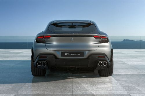 Full Rear View of Ferrari Purosangue