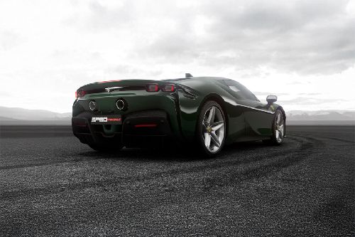 SF90 Stradale Rear angle view