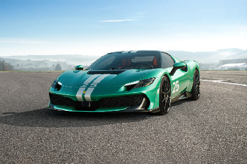 296 Speciale Front angle low view