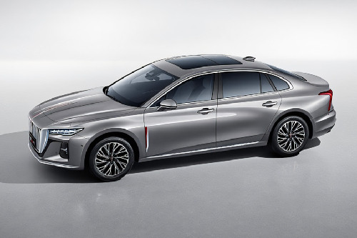 Hongqi Ousado Front Side View