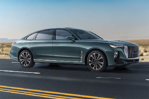 Hongqi H9 Front Cross Side View