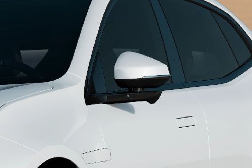 Polestar 4 Drivers Side Mirror Front Angle