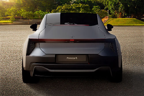 Full Rear View of Polestar 5