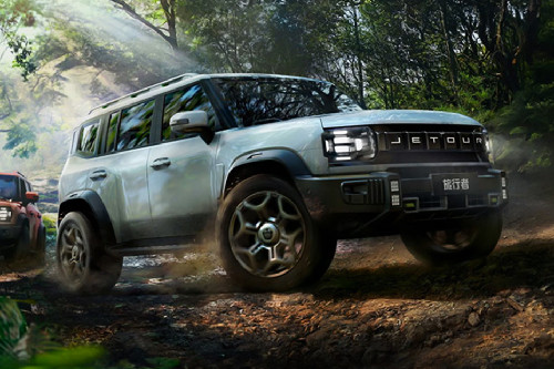 Jetour T2 Front Cross Side View