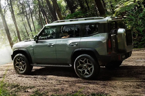 Rear Cross View of Jetour T2