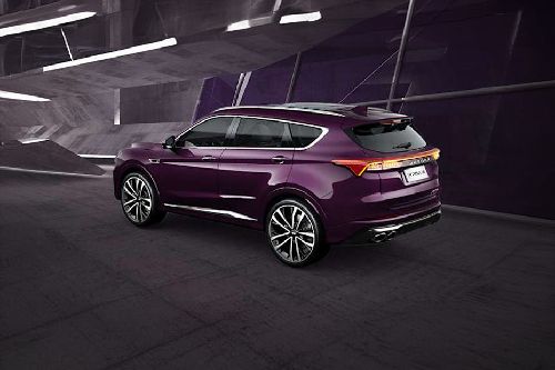 Rear Medium View of Jetour X70 Plus