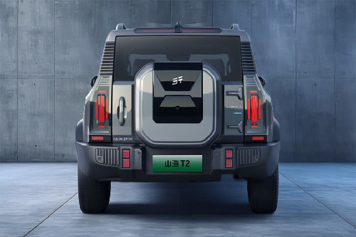 Full Rear View of Jetour T2 i-DM