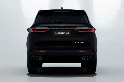 Full Rear View of Jetour X90 Plus
