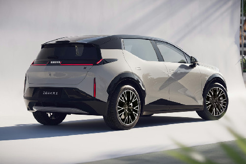 X Rear angle view