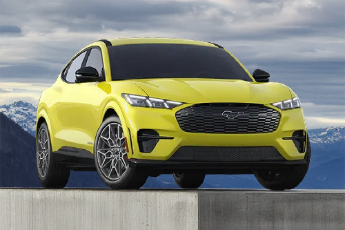 Full Front View of Mustang Mach-E