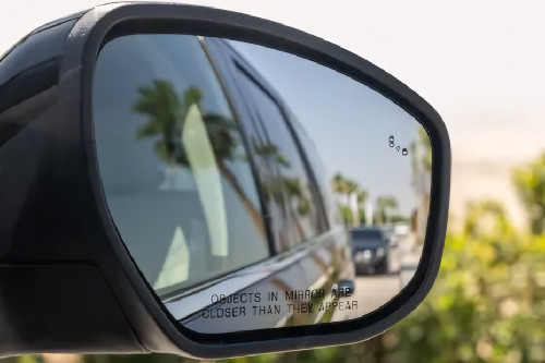 Ford Expedition Drivers Side Mirror Rear Angle