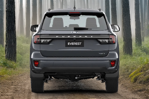 Full Rear View of Ford Everest