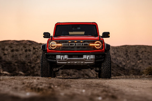 Full Front View of Bronco Raptor