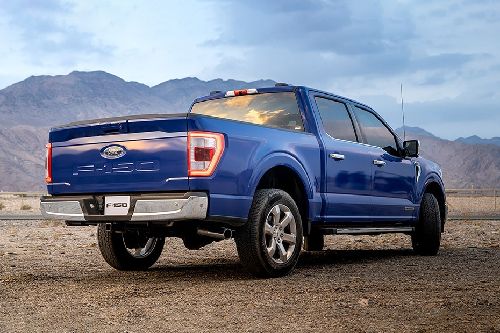 Rear Medium View of Ford F-150 (2022-2023)