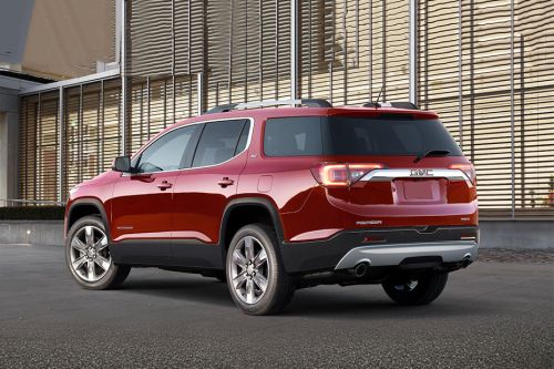 Rear Cross Side View of GMC Acadia Denali