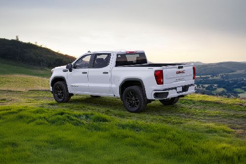 Rear Cross Side View of GMC Sierra LD