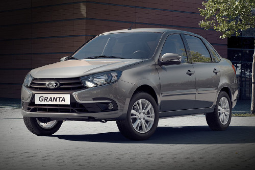 Granta Sedan Front angle low view