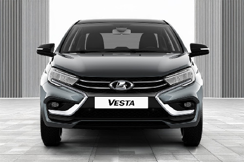 Full Front View of Vesta Sedan
