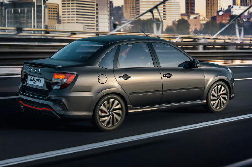 Granta Sport Sedan Rear Medium Side View