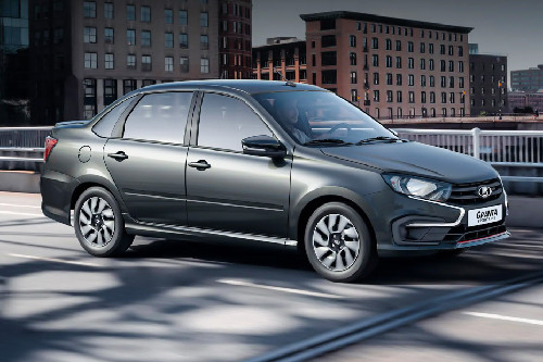 Lada Granta Sportline Front Cross Side View