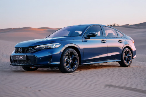 Civic Front angle low view