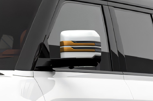 Yangwang U8 Drivers Side Mirror Front Angle